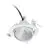 Philips Spot LED Greenspace Accent Elbow Aluminium Blanc 24W 2900lm 36D - 827 Blanc Très Chaud | 163mm - IP20 - Interact Dimmable